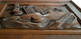 Talla madera Venus del Espejo de Velázquez 1963