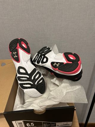 Zapatillas Under Armour Mujer Negras Rosas