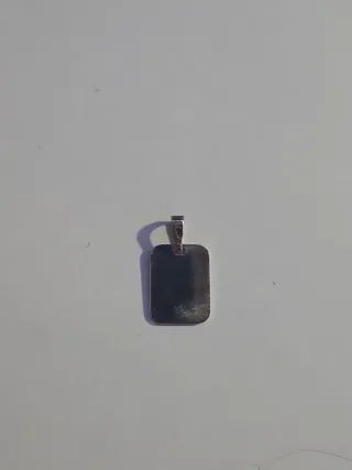 Colgante Grupo Sanguíneo Plata