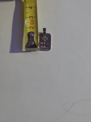 Colgante Grupo Sanguíneo Plata