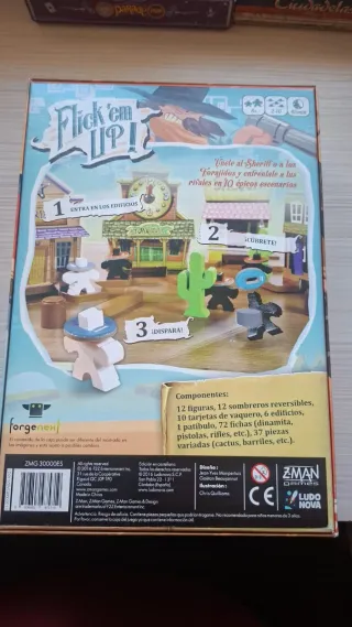 Juego de mesa Flick 'em Up!