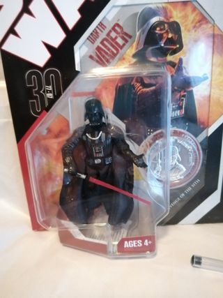 Star Wars Darth Vader Hasbro álbum monedas Nuevo