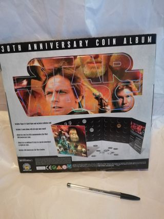 Star Wars Darth Vader Hasbro álbum monedas Nuevo