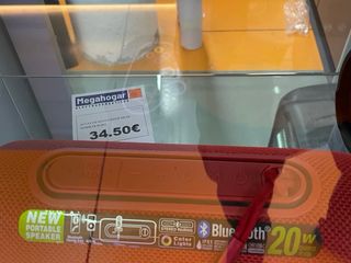 Altavoz Bluetooth Muse Rojo 20W IPX5