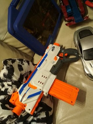 Lote Juguetes Niños: Coche, Arma, Volante