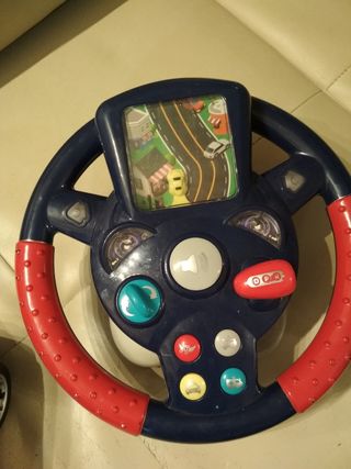 Lote Juguetes Niños: Coche, Arma, Volante