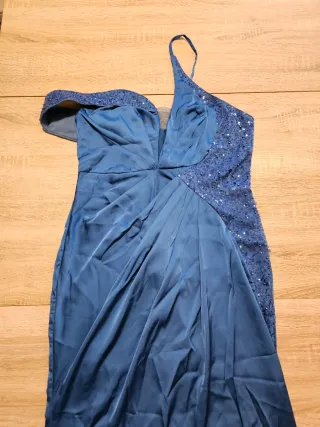 Abito da sera donna blu