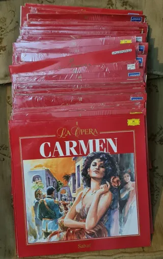 Coleccion completa 60 vinilos lp, la opera salvat