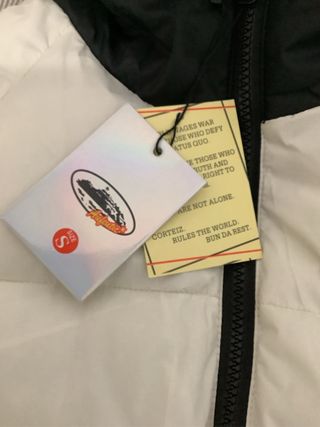 Corteiz Chaquetón Talla S Blanco