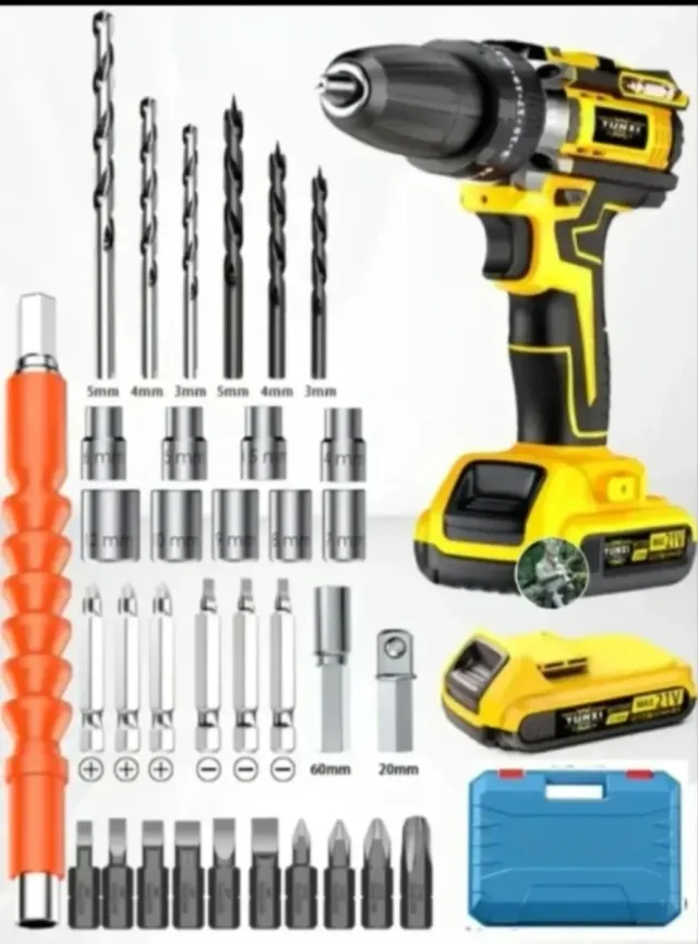 Trapano Avvitatore Senza Fili con Accessori