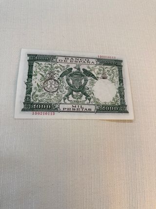 Billete 1000 Ptas 1957 Reyes Católicos S/C
