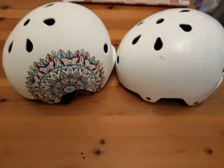 Casco Oxelo Play 5 Bianco 50-54 cm
