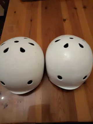 Casco Oxelo Play 5 Bianco 50-54 cm