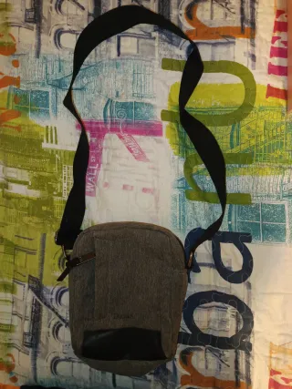 Bandolera Dustin gris