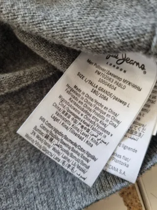 Jersey Pepe Jeans Algodón-Lana Gris