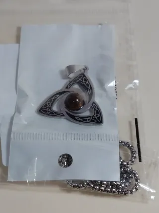 Collana Amuleto Triquetra Portafortuna Talismano