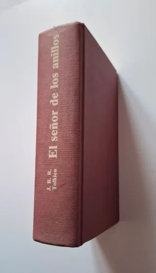 Libro El Señor De Los Anillos, edición de 1984