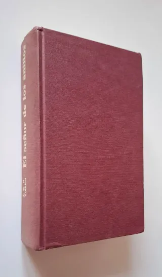 Libro El Señor De Los Anillos, edición de 1984