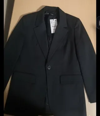 Americana Blazer Hombre Talla S Negra