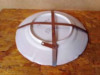 Piatto souvenir Trattoria Tre Visi di Vicenza