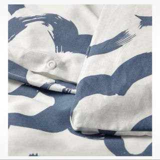 Copripiumino singolo Ikea fantasia blu