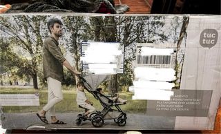 Patinete con asiento para carro. Tuc-Tuc