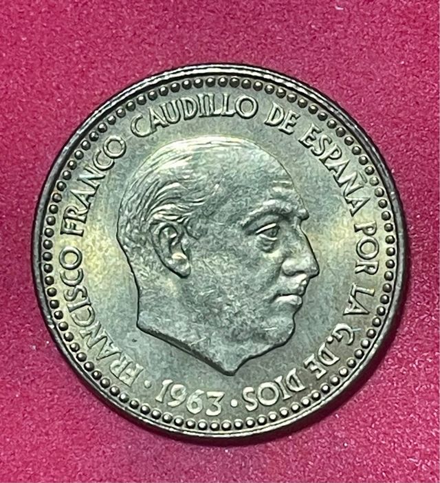 PRECIOSA Moneda Peseta AÑO 1963 Francisco Franco
