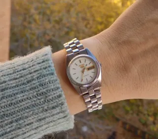 Seiko 5 "Day-Date" Automático Mujer