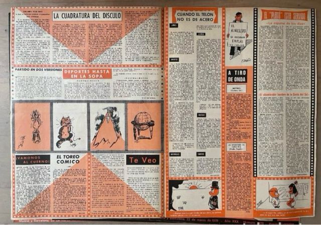 LA CODORNIZ AÑO 1970-REVISTA HUMOR GRÁFICO-SUELTA