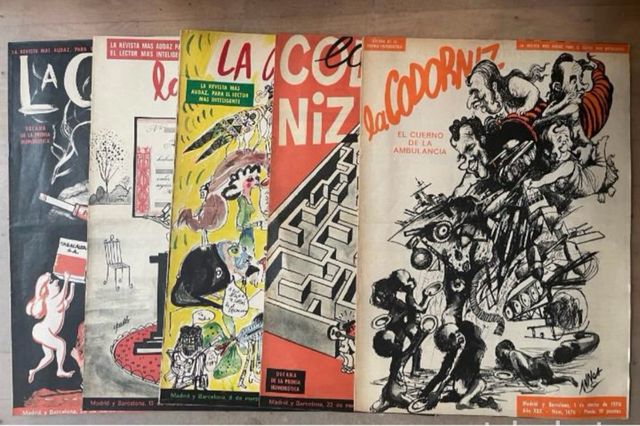 LA CODORNIZ AÑO 1970-REVISTA HUMOR GRÁFICO-SUELTA