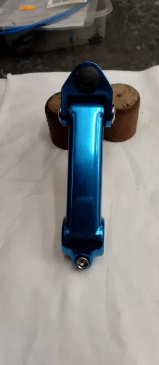 Potencia suspensión MTB azul