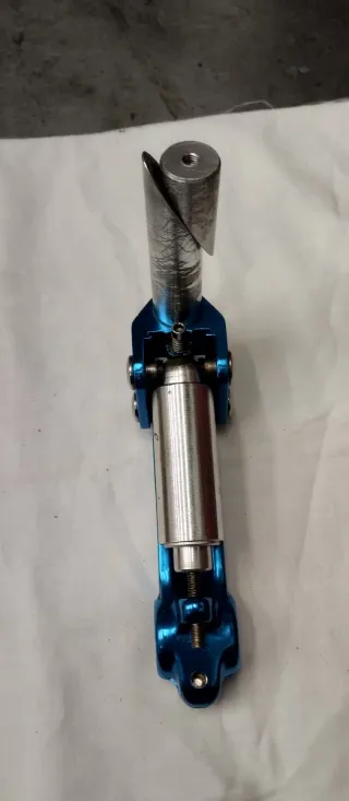 Potencia suspensión MTB azul