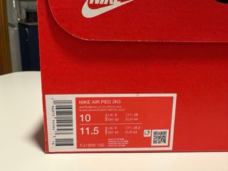 Nike Air Pegasus 2K5 Zapatillas Negras y Blancas