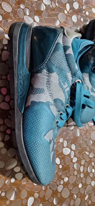 Sneakers JACKAL Teal Silver Camouflage
