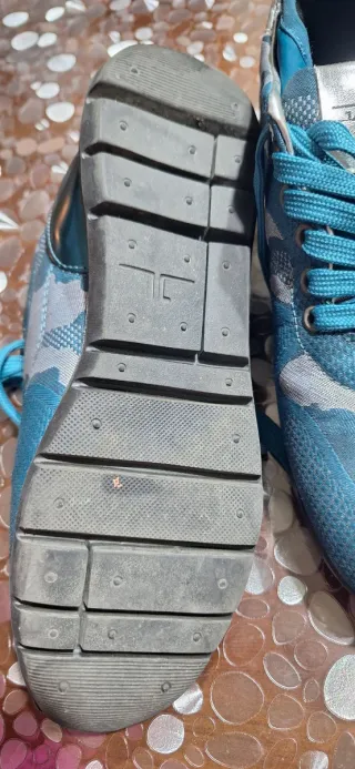 Sneakers JACKAL Teal Silver Camouflage