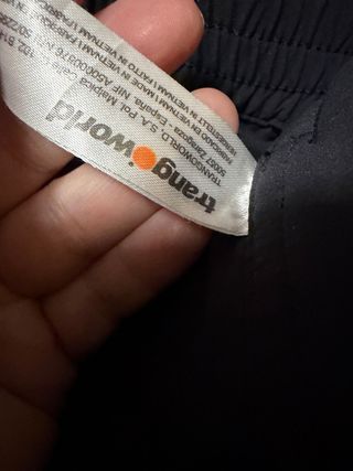 Pantalón Pirata Senderismo Trangoworld Negro