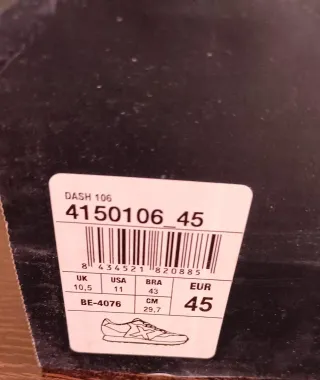 Zapatillas Munich Hombre Talla 45 Rojas