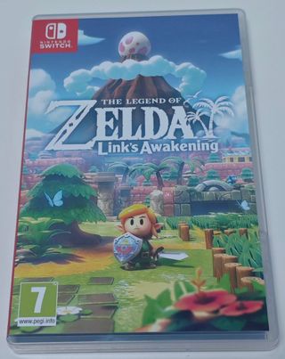 Nintendo Switch: Zelda Link's Awakening + Manual