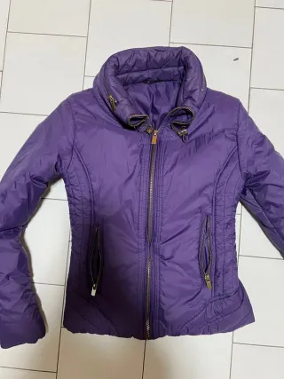 Giubbino invernale viola taglia S