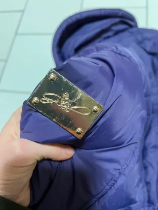 Giubbino invernale viola taglia S