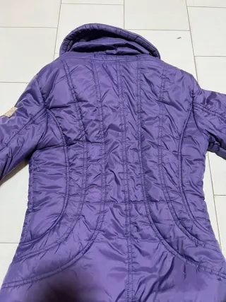 Giubbino invernale viola taglia S