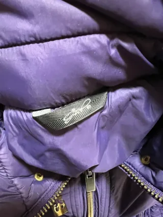 Giubbino invernale viola taglia S