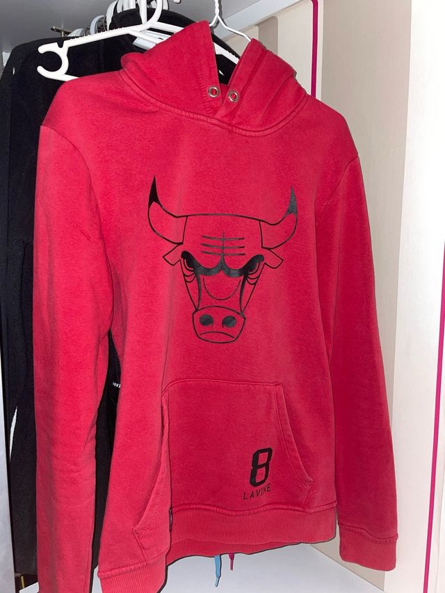 Sudadera Chicago Bulls LaVine 8 Roja