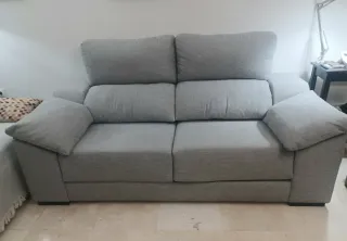 Conjunto sofás 2+3 asientos deslizantes