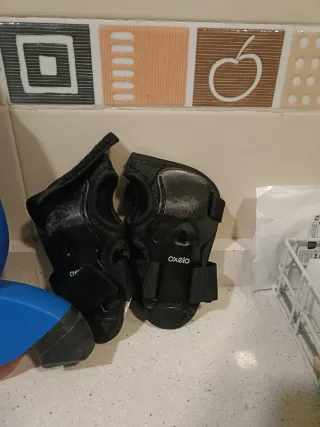 Patines en línea ajustables y su kit de protección