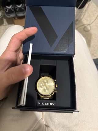 Reloj Viceroy Dorado Cronógrafo