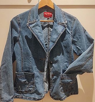 Chaqueta vaquera azul