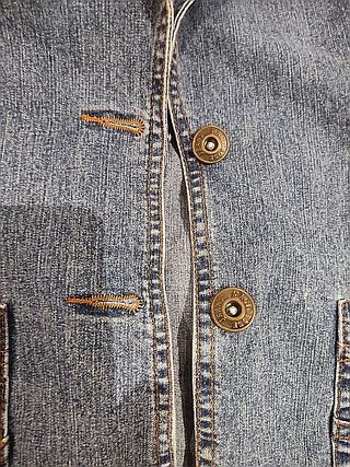 Chaqueta vaquera azul