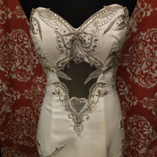 Vestido Novia Civil T36-38