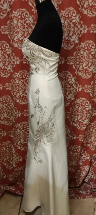 Vestido Novia Civil T36-38